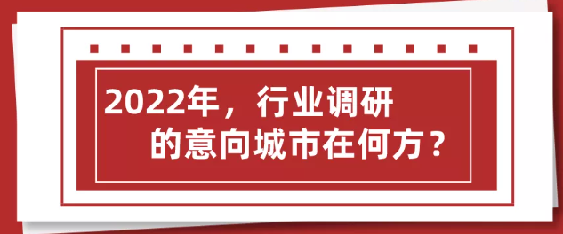 2022年 行業(yè)調(diào)研之意向城市在何方？上海展會搭建公司回答道！